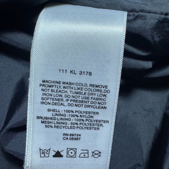 Columbia Men's Black Hooded Windbreaker Size Medium - Picture 10 of 14